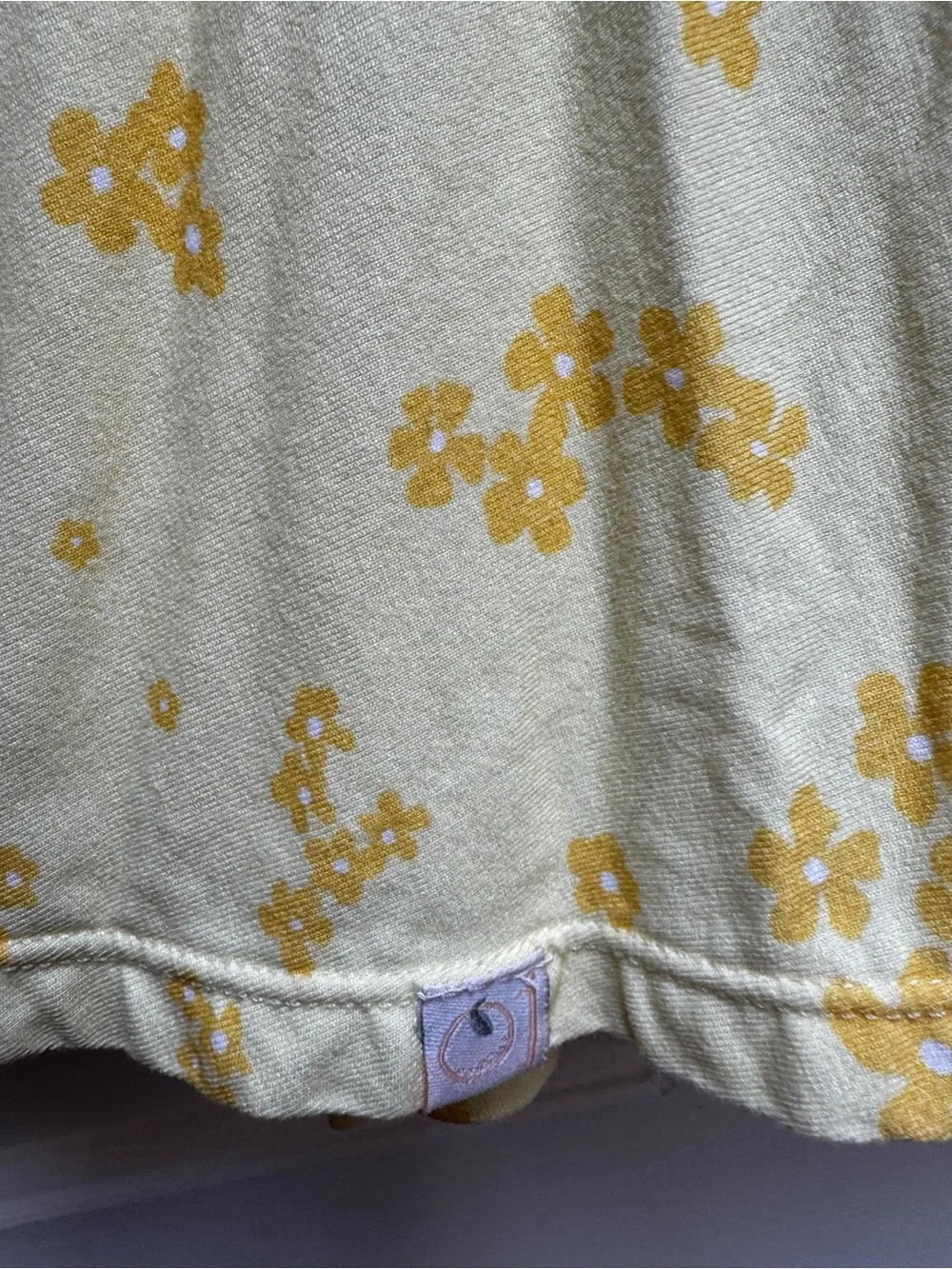 OMI JO 4T Twirl Yellow Floral with Pockets Sleeveless Circle Dress Girls WDW